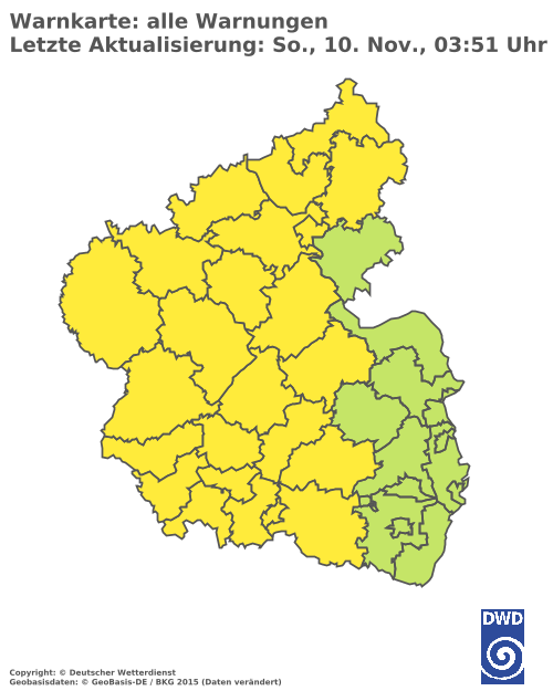 Aktuelle Wetterwarnungen für  Neuwied