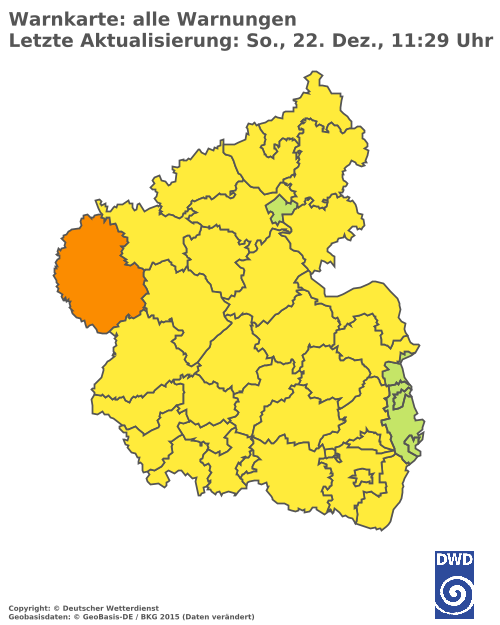 Aktuelle Wetterwarnungen für  Neuwied