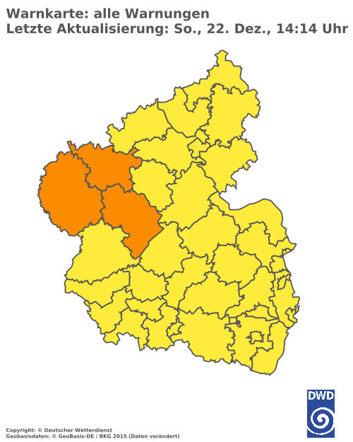 Aktuelle Wetterwarnungen für  Neuwied