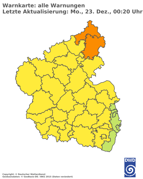 Aktuelle Wetterwarnungen für  Neuwied