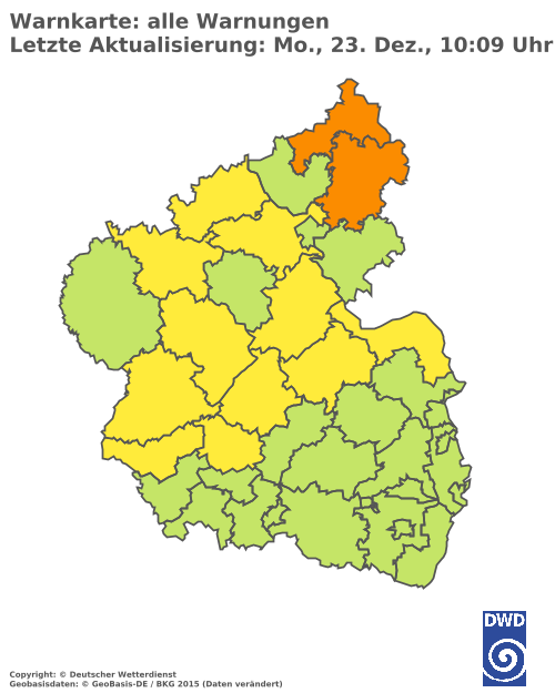 Aktuelle Wetterwarnungen für  Neuwied